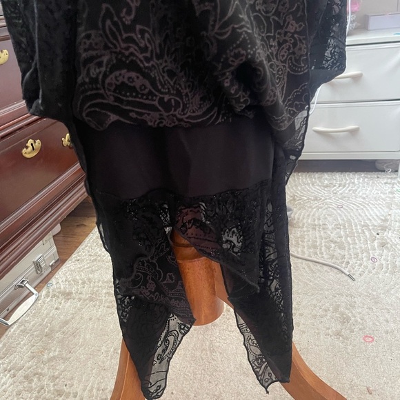 Vintage Sparkle Black Dress - Picture 5 of 9